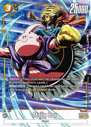 Majin Buu - FB03-093 (Alternate Art) (FB03-093) - Raging Roar Holofoil