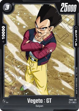 Vegeta : GT (FB03-129) - Raging Roar