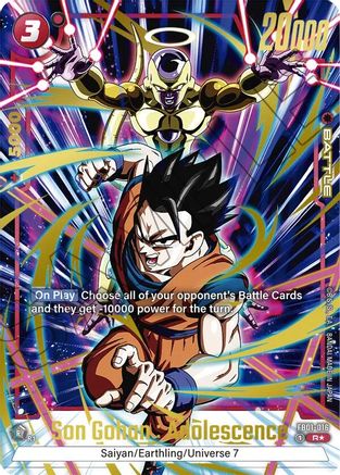 Son Gohan : Adolescence (Alternate Art) (FB01-016) - Awakened Pulse Alternate Art Reprints Holofoil