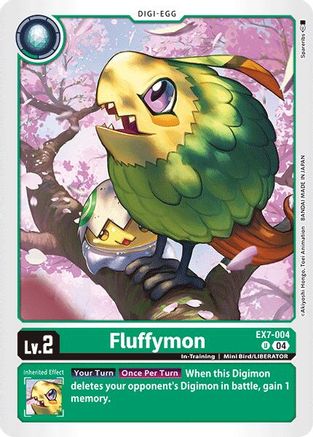 Fluffymon (EX7-004) - Digimon LIBERATOR