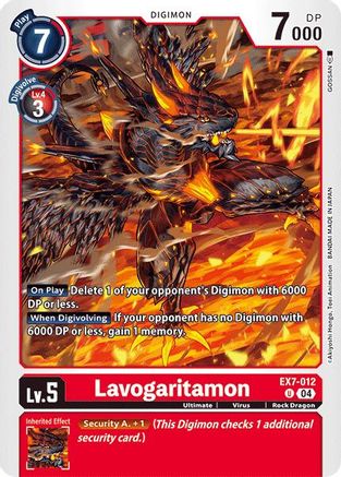 Lavogaritamon (EX7-012) - Digimon LIBERATOR