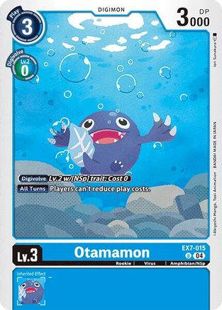 Otamamon (EX7-015) - Digimon LIBERATOR