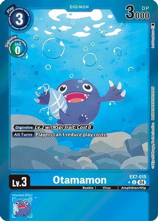 Otamamon (Foil) (EX7-015) - Digimon LIBERATOR Foil