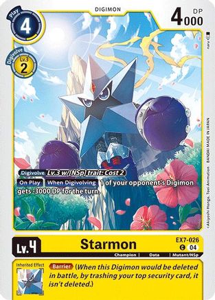 Starmon (EX7-026) - Digimon LIBERATOR