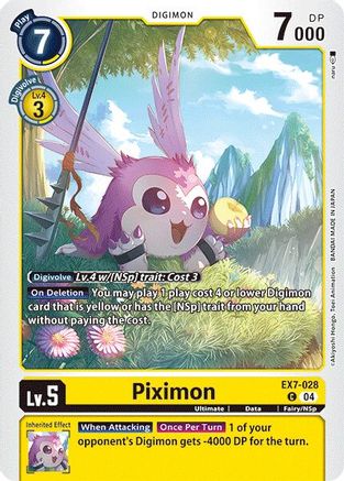 Piximon (EX7-028) - Digimon LIBERATOR