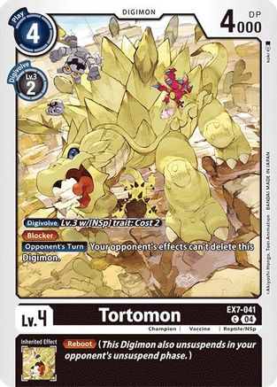 Tortomon (EX7-041) - Digimon LIBERATOR