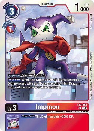 Impmon (EX7-050) - Digimon LIBERATOR Foil