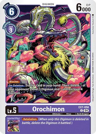 Orochimon (EX7-056) - Digimon LIBERATOR