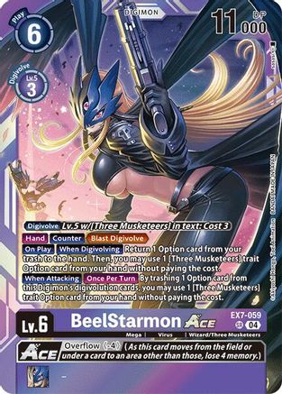 BeelStarmon ACE (EX7-059) - Digimon LIBERATOR Foil