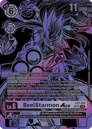 BeelStarmon ACE (Textured) (EX7-059) - Digimon LIBERATOR Foil