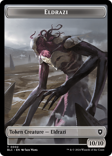 Eldrazi (TBLC-002) - Bloomburrow Commander Tokens Foil