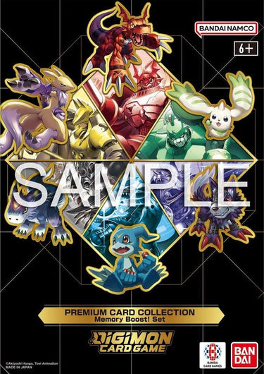 [CONSIGNMENT] Premium Card Collection - Memory Boost! Set (Sealed Promotional Bundle) - Digimon Promotion Cards (D-PR)