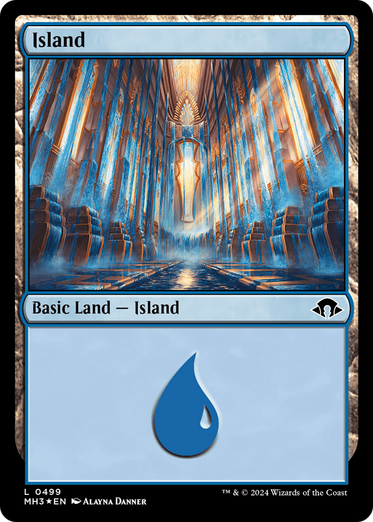 Island (MH3-499) - Modern Horizons 3 Foil