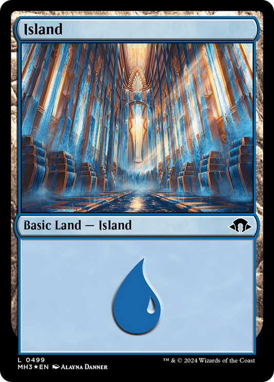 Island (MH3-499) - Modern Horizons 3 Foil