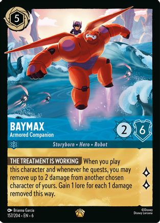 Baymax - Armored Companion (157/204) - Azurite Sea