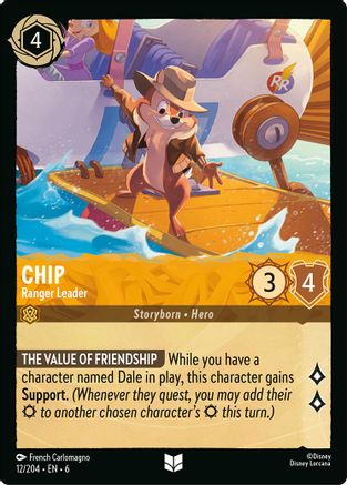 Chip - Ranger Leader (12/204) - Azurite Sea