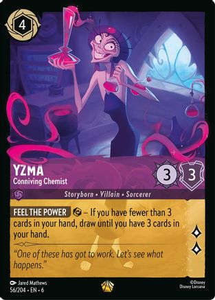 Yzma - Conniving Chemist (56/204) - Azurite Sea