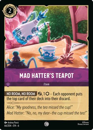 Mad Hatter's Teapot (66/204) - Azurite Sea