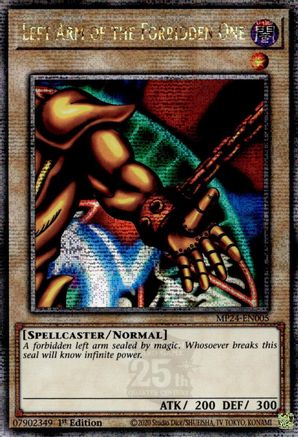 Left Arm of the Forbidden One (MP24-EN005) - 25th Anniversary Tin: Dueling Mirrors 1st Edition