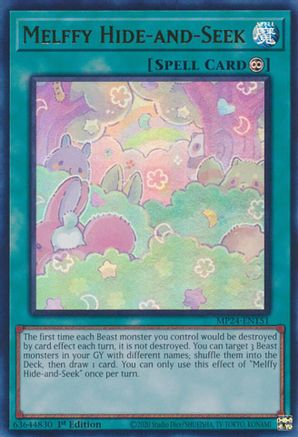 Melffy Hide-and-Seek (MP24-EN151) - 25th Anniversary Tin: Dueling Mirrors 1st Edition