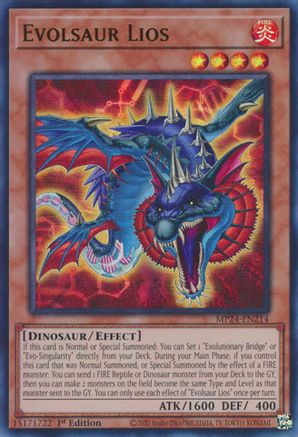 Evolsaur Lios (MP24-EN214) - 25th Anniversary Tin: Dueling Mirrors 1st Edition
