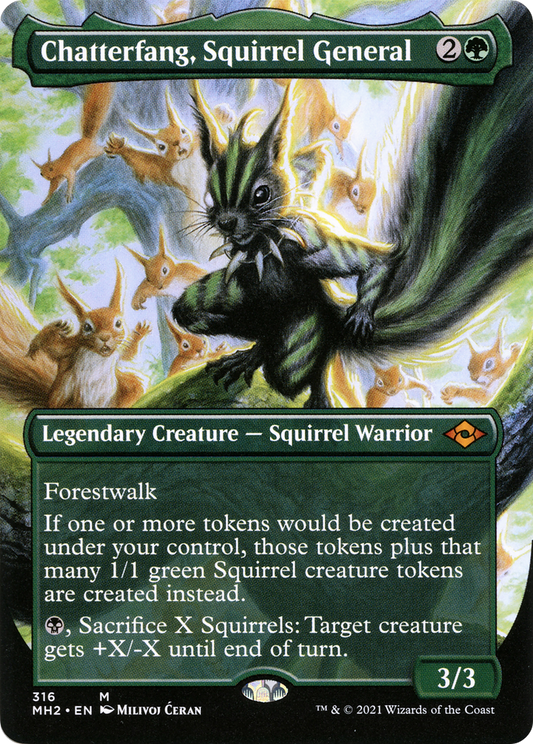 Chatterfang, Squirrel General  Borderless