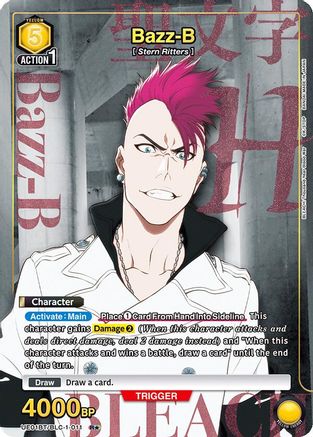 Bazz-B (011) (R*) (UE01BT/BLC-1-011) - BLEACH ThousandYear Blood War Foil