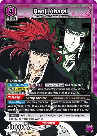 Renji Abarai (047) (UE01BT/BLC-1-047) - BLEACH ThousandYear Blood War Foil