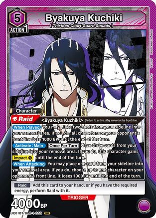 Byakuya Kuchiki (050) (UE01BT/BLC-1-050) - BLEACH ThousandYear Blood War Foil