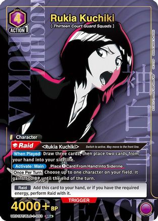 Rukia Kuchiki (053) (SR*) (UE01BT/BLC-1-053) - BLEACH ThousandYear Blood War Foil