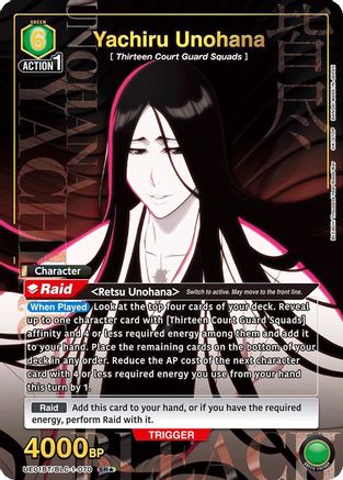 Yachiru Unohana (070) (SR*) (UE01BT/BLC-1-070) - BLEACH ThousandYear Blood War Foil