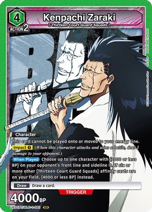 Kenpachi Zaraki (081) (UE01BT/BLC-1-081) - BLEACH ThousandYear Blood War Foil