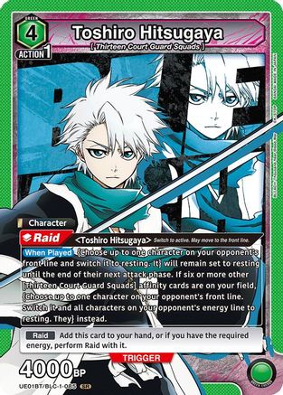 Toshiro Hitsugaya (085) (UE01BT/BLC-1-085) - BLEACH ThousandYear Blood War Foil