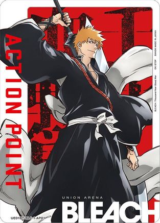 Action Point Card (AP01) (Ichigo Kurosaki) (UE01BT/BLC-1-AP01) - BLEACH ThousandYear Blood War