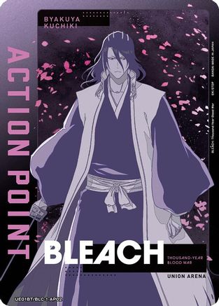 Action Point Card (AP02) (Byakuya Kuchiki) (UE01BT/BLC-1-AP02) - BLEACH ThousandYear Blood War