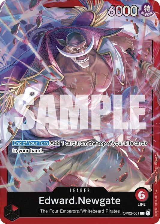 [Consignment] One Piece - ST15 Red Edward Newgate Deck Brick (DECK ONLY)
