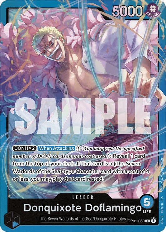 [Consignment] One Piece - ST17 Blue Doflamingo Deck Brick (DECK ONLY)