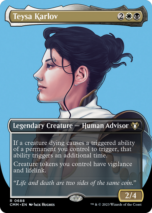 Teysa Karlov (CMM-688) - Commander Masters (Borderless)