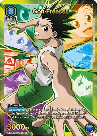 Gon Freecss (006) (R*) (UE02BT/HTR-1-006) - Hunter x Hunter Foil