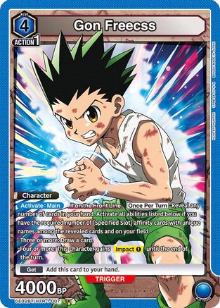 Gon Freecss (007) (UE02BT/HTR-1-007) - Hunter x Hunter Foil