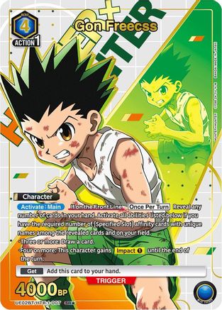 Gon Freecss (007) (SR*) (UE02BT/HTR-1-007) - Hunter x Hunter Foil