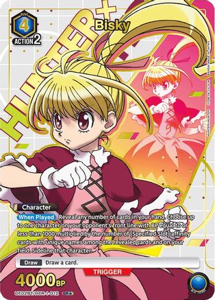 Bisky (012) (SR*) (UE02BT/HTR-1-012) - Hunter x Hunter Foil