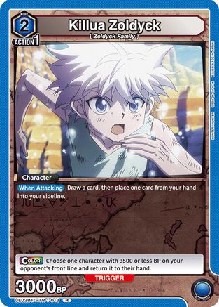 Killua Zoldyck (018) (UE02BT/HTR-1-018) - Hunter x Hunter Foil