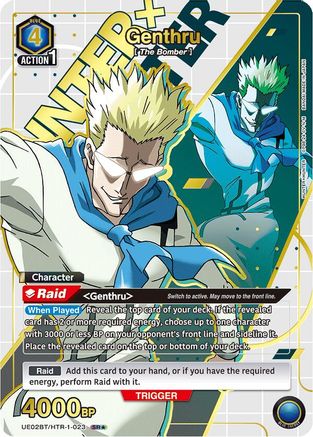 Genthru (023) (SR*) (UE02BT/HTR-1-023) - Hunter x Hunter Foil