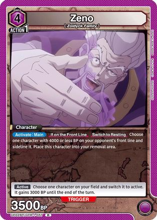 Zeno (UE02BT/HTR-1-057) - Hunter x Hunter Foil