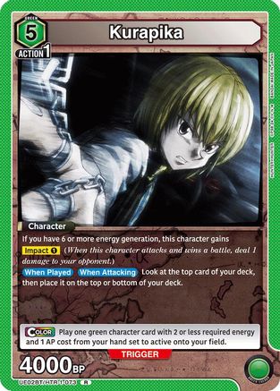 Kurapika (073) (UE02BT/HTR-1-073) - Hunter x Hunter Foil