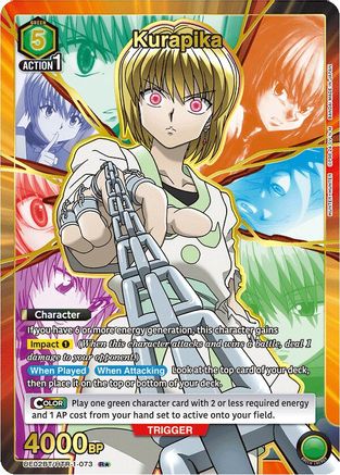 Kurapika (073) (R*) (UE02BT/HTR-1-073) - Hunter x Hunter Foil