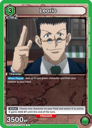 Leorio (091) (UE02BT/HTR-1-091) - Hunter x Hunter Foil