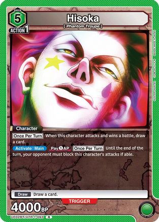 Hisoka (093) (UE02BT/HTR-1-093) - Hunter x Hunter Foil