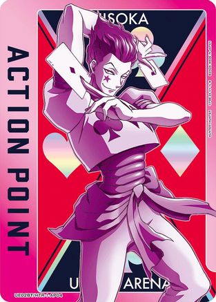 Action Point Card (AP04) (Hisoka) (UE02BT/HTR-1-AP04) - Hunter x Hunter